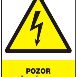 POZOR - ZPĚTNÝ PROUD (A4) - 210 X 297